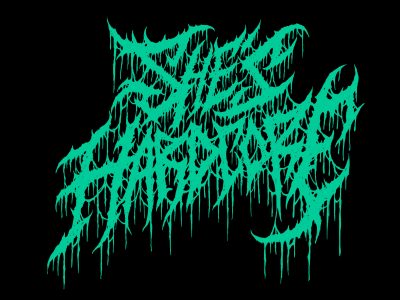 SHE'S HARDCORE LOGO